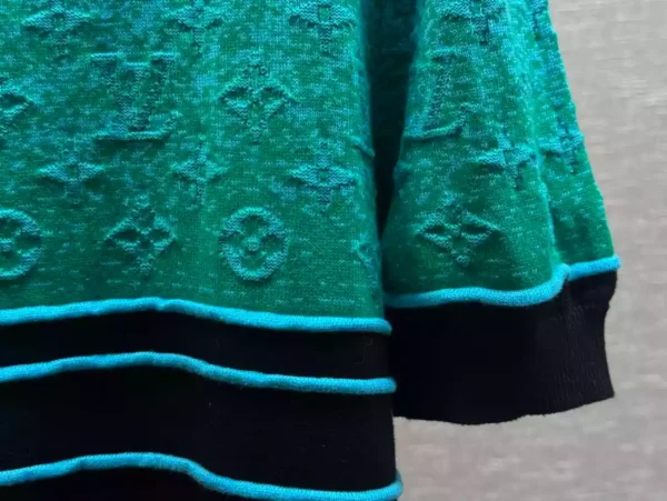 LV Iridescent Jacquard Short-Sleeved Polo - LRT109