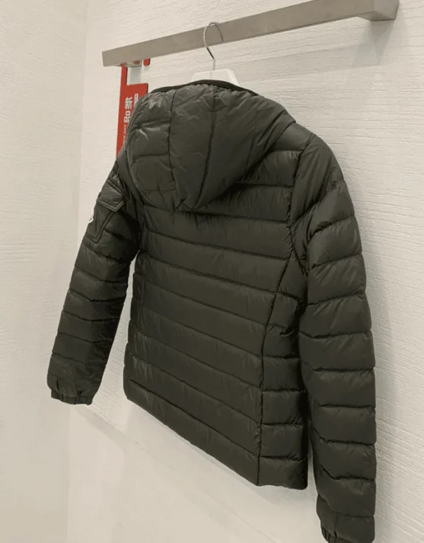 Moncler Bles Hooded Full Zip Jacket In Army Green – CJ10