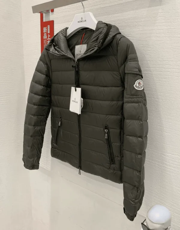 Moncler Bles Hooded Full Zip Jacket In Army Green – CJ10