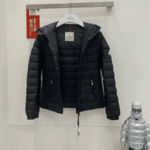 Moncler Bles Hooded Full Zip Jacket In Black – CJ12