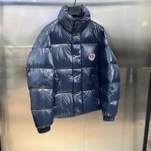 Moncler Misaim Padded Down Jacket In Midnight Blue – CJ06