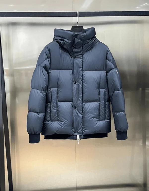 Moncler Risler Padded Down Jacket In Midnight Blue – CJ01