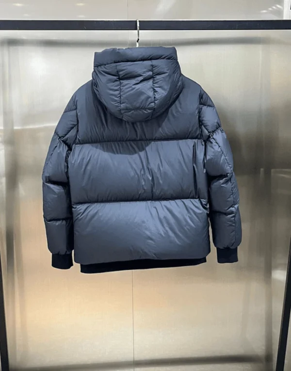 Moncler Risler Padded Down Jacket In Midnight Blue – CJ01