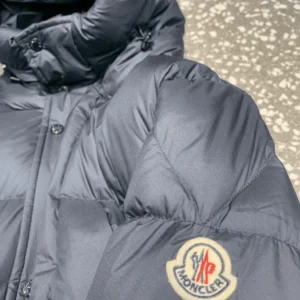 Moncler Risler Padded Down Jacket In Midnight Blue – CJ01