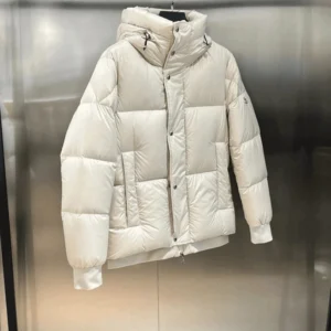 Moncler Risler Padded Down Jacket In White – CJ02