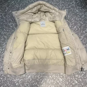 Moncler Risler Padded Down Jacket In White – CJ02
