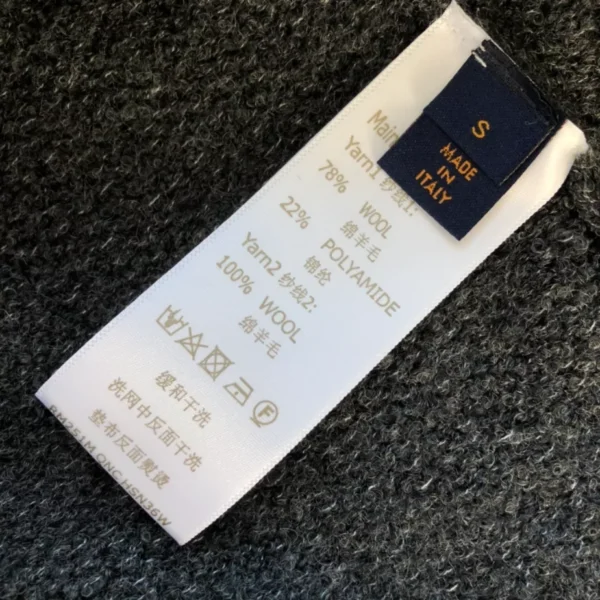LV Chunky Wool Blend Pullover - LRH17
