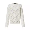 LV Embellished Cable Knit Wool Blend Jumper - LRH16