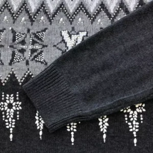 LV Embellished Wool-Cashmere Blend Jumper - LRH05