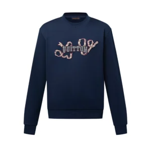 LV Embroidered Cotton Crewneck - LRH09