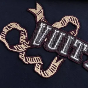 LV Embroidered Cotton Crewneck - LRH09