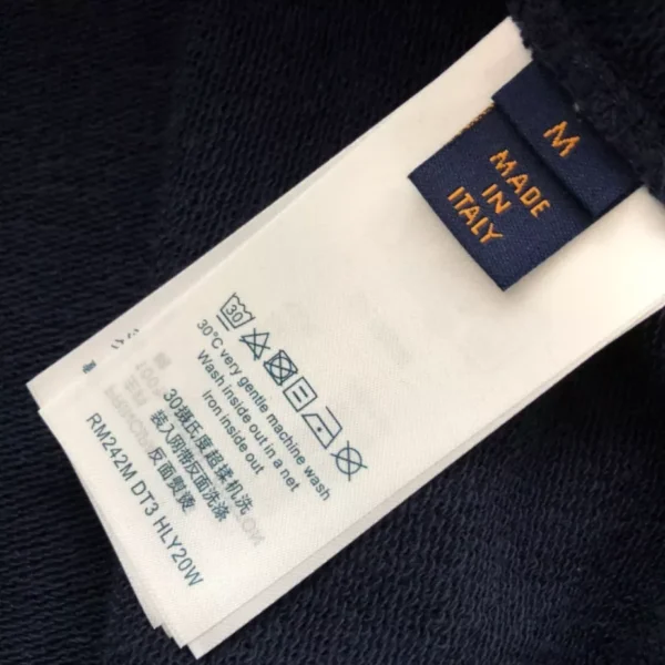 LV Embroidered Cotton Crewneck - LRH09