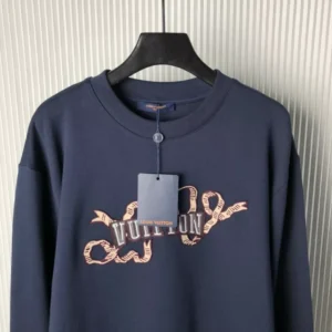 LV Embroidered Cotton Crewneck - LRH09