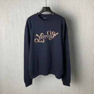 LV Embroidered Cotton Crewneck - LRH09
