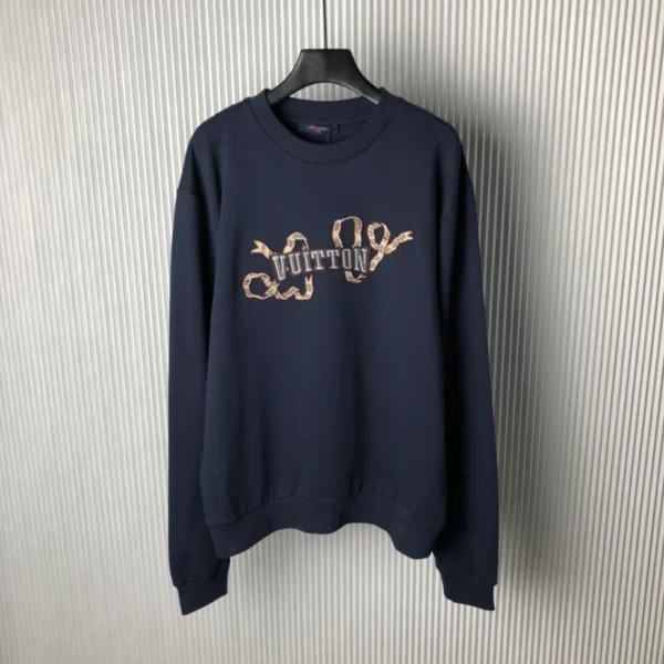LV Embroidered Cotton Crewneck - LRH09