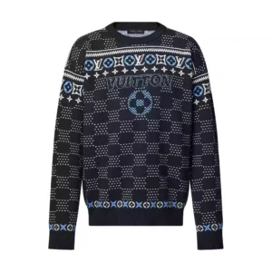 LV Jacquard Wool Jumper - LRH08