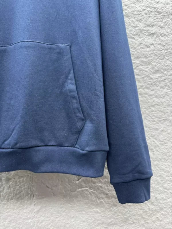LV Cotton Hoodie In Navy Blue - LRH11 LRH11