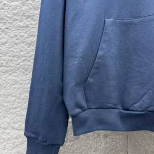 LV Cotton Hoodie In Navy Blue - LRH11