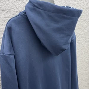 LV Cotton Hoodie In Navy Blue - LRH11