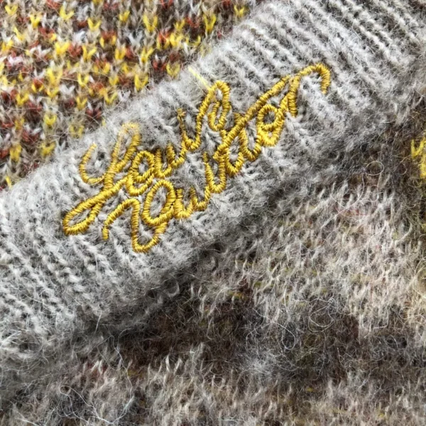 LV Mohair Blend Fair Isle Jumper - LRH07