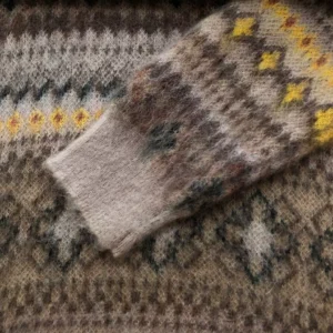 LV Mohair Blend Fair Isle Jumper - LRH07