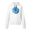 LV Printed Signature Hoodie In White - LRH13