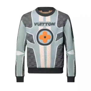 LV Quilted Cotton Blend Crewneck - LRH15