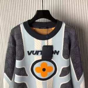 LV Quilted Cotton Blend Crewneck - LRH15