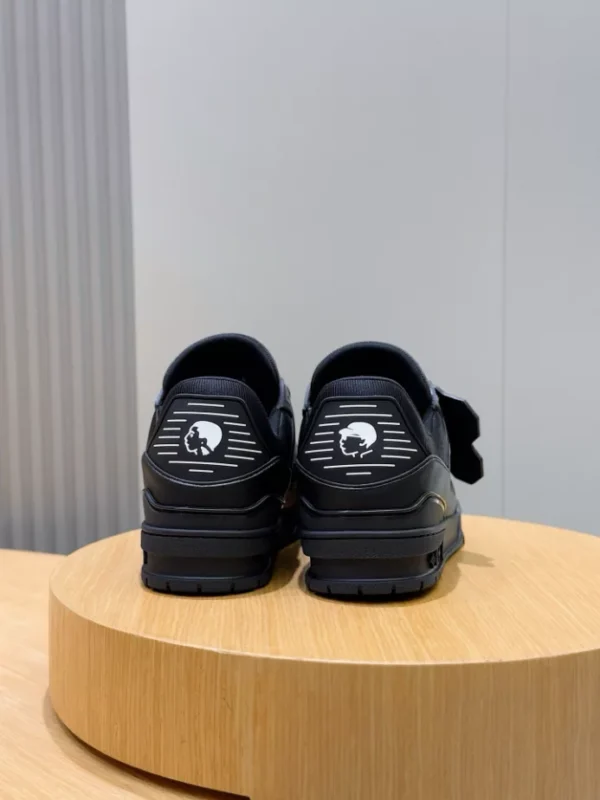 LV Trainer Sneakers In Black - RLS169