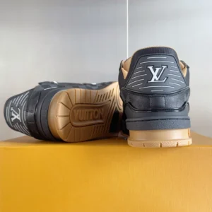 LV Trainer Sneakers In Black - RLS170