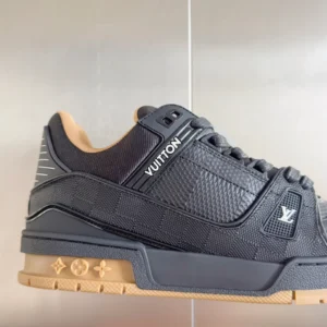 LV Trainer Sneakers In Black - RLS170