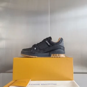 LV Trainer Sneakers In Black - RLS170