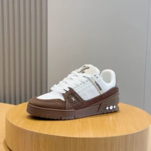 LV Trainer Sneakers In Brown - RLS167