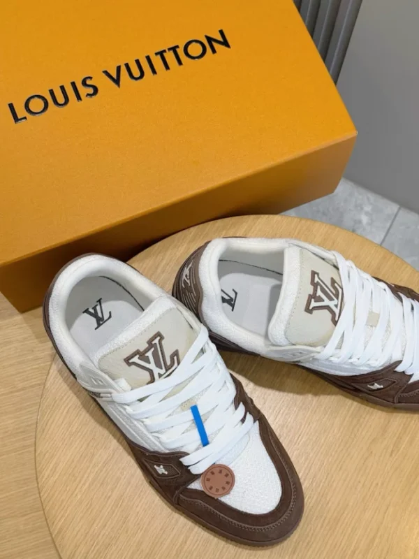LV Trainer Sneakers In Brown - RLS167