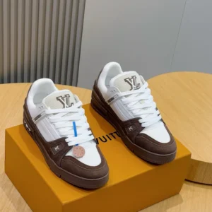 LV Trainer Sneakers In Brown - RLS167