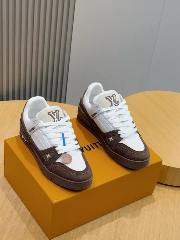 LV Trainer Sneakers In Brown - RLS167