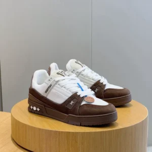 LV Trainer Sneakers In Brown - RLS167