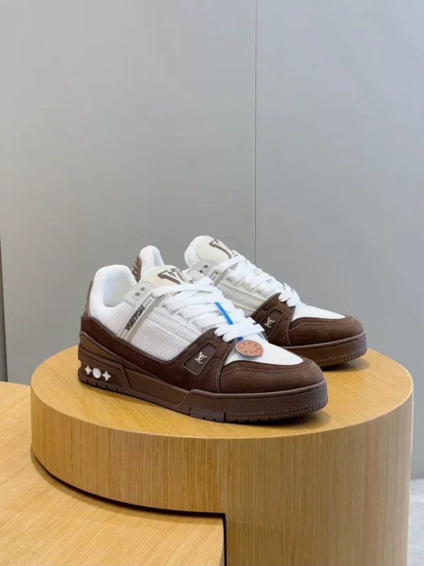 LV Trainer Sneakers In Brown - RLS167