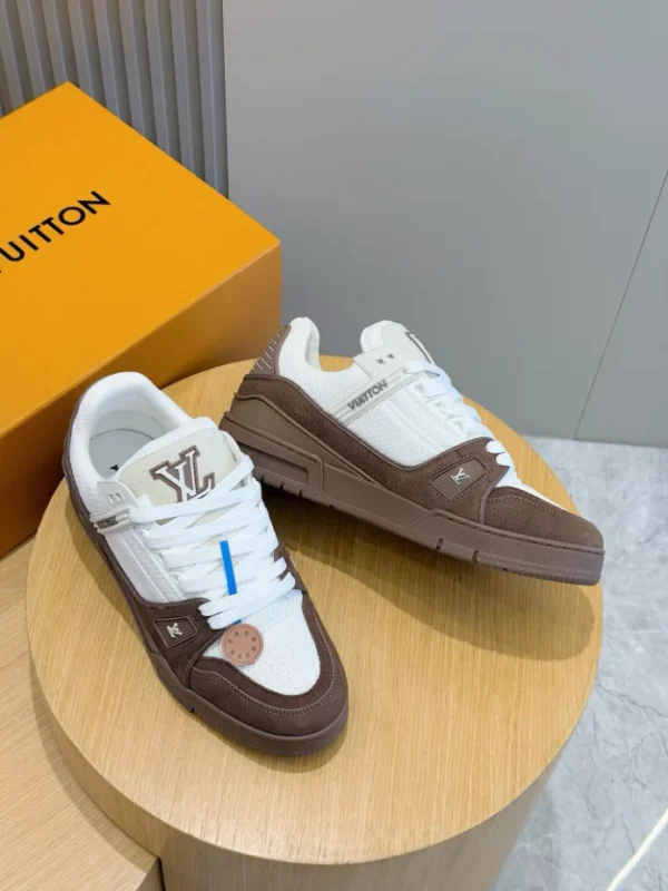 LV Trainer Sneakers In Brown - RLS167