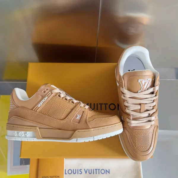 LV Trainer Sneakers In Brown - RLS172