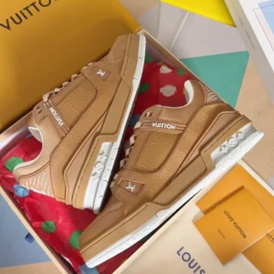 LV Trainer Sneakers In Brown - RLS172