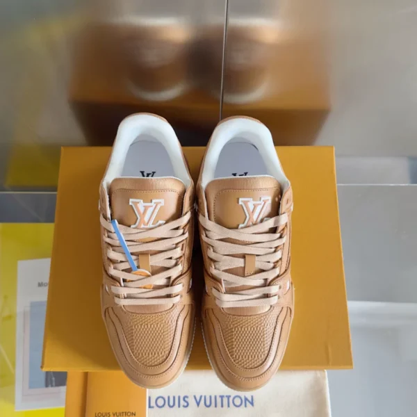 LV Trainer Sneakers In Brown - RLS172