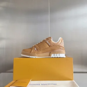 LV Trainer Sneakers In Brown - RLS172