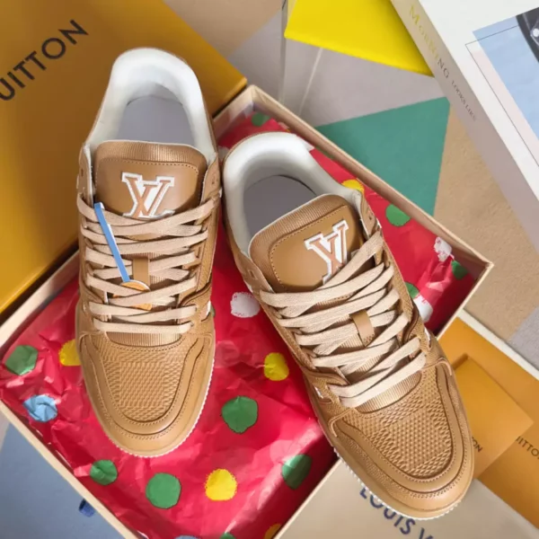 LV Trainer Sneakers In Brown - RLS172
