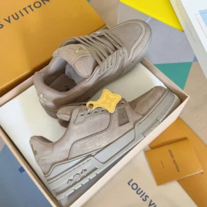 LV Trainer Sneakers In Brown - RLS178