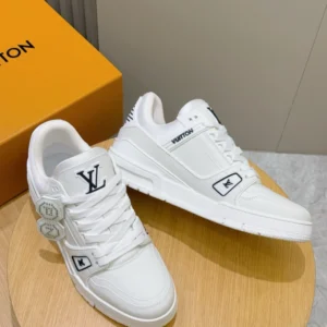 LV Trainer Sneakers In White - RLS168