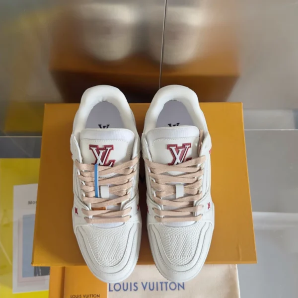 LV Trainer Sneakers In White - RLS171