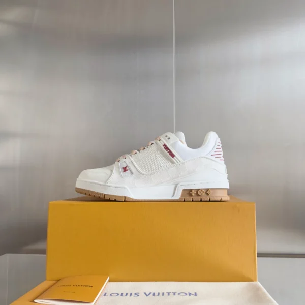 LV Trainer Sneakers In White - RLS171