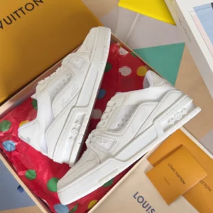 LV Trainer Sneakers In White - RLS174