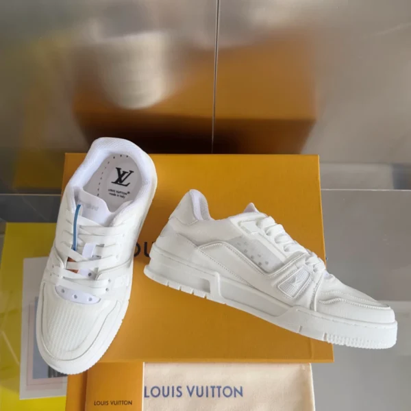 LV Trainer Sneakers In White - RLS174